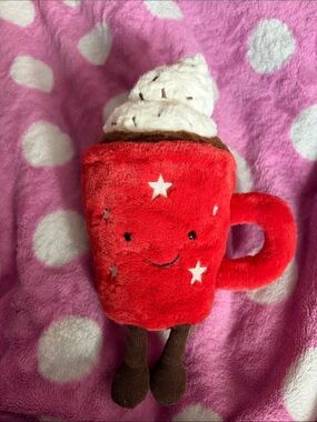 Hot Chocolate JellyCat ☕️❄️